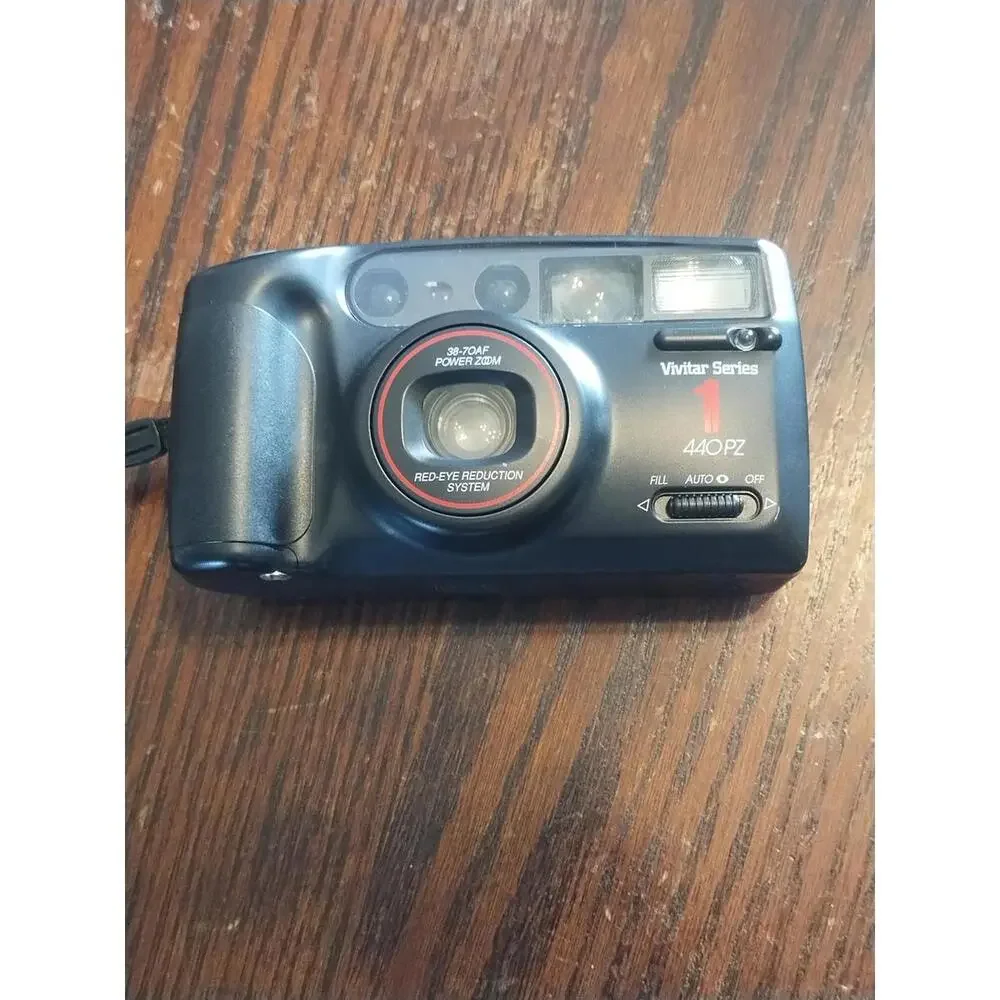 Vivitar Series 1 440 PZ 38-70mm AF Power Zoom 35mm Film Camera - Working!